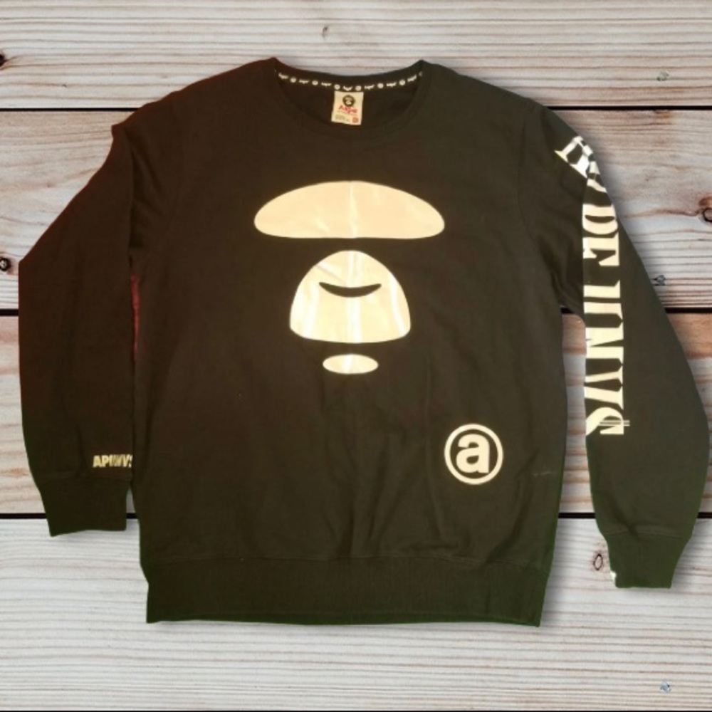 A Bathing Ape/Aape Crewneck Sweatshirt - GUC